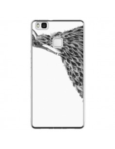 Coque Huawei P9 Lite Peacock Paon Robe Femme - Jenny Liz...