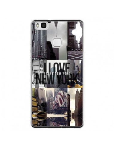 Coque Huawei P9 Lite I love New Yorck City noir - Javier Martinez