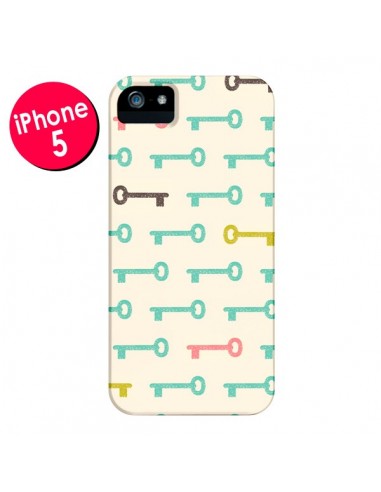 Coque Clefs Keys pour iPhone 5 et 5S - Leandro Pita