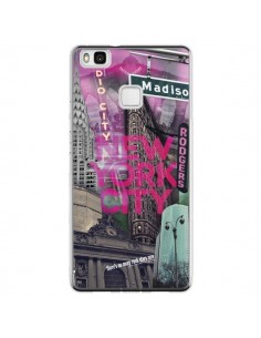 Coque Huawei P9 Lite New York City Rose - Javier Martinez