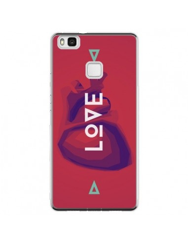 Coque Huawei P9 Lite Love Coeur Triangle Amour - Javier Martinez