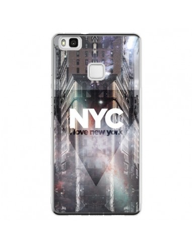 Coque Huawei P9 Lite I Love New York City Violet - Javier Martinez