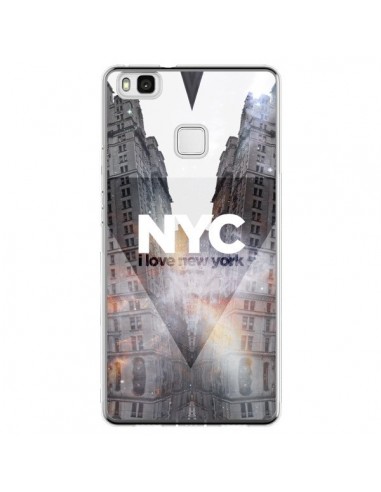 Coque Huawei P9 Lite I Love New York City Orange - Javier Martinez