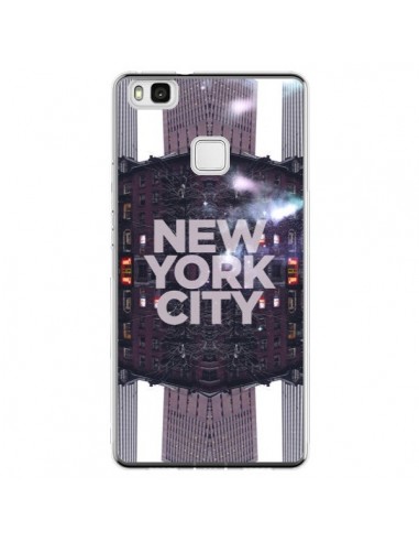 Coque Huawei P9 Lite New York City Violet - Javier Martinez