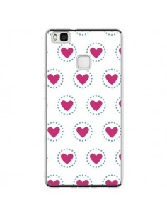 Coque Huawei P9 Lite Coeur Cercle - Jonathan Perez