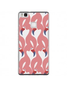 Coque Huawei P9 Lite Flamant Rose Flamingo Transparente -...