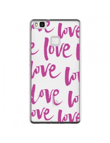 Coque Huawei P9 Lite Love Love Love Amour Transparente - Dricia Do