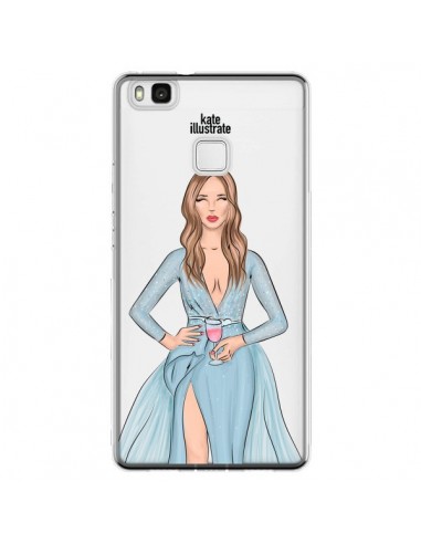 Coque Huawei P9 Lite Cheers Diner Gala Champagne Transparente - kateillustrate