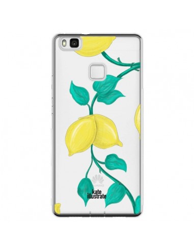 Coque Huawei P9 Lite Lemons Citrons Transparente - kateillustrate