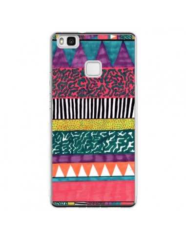 Coque Huawei P9 Lite Azteque Dessin - Kris Tate