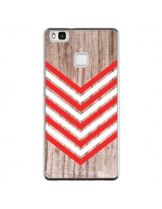 Coque Huawei P9 Lite Tribal Aztèque Bois Wood Flèche...