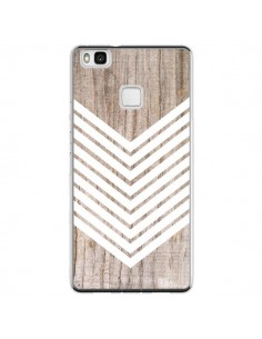 Coque Huawei P9 Lite Tribal Aztèque Bois Wood Flèche...