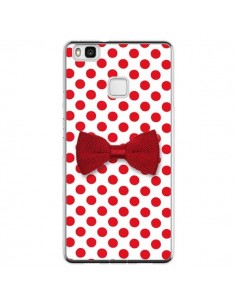 Coque Huawei P9 Lite Noeud Papillon Rouge Girly Bow Tie -...