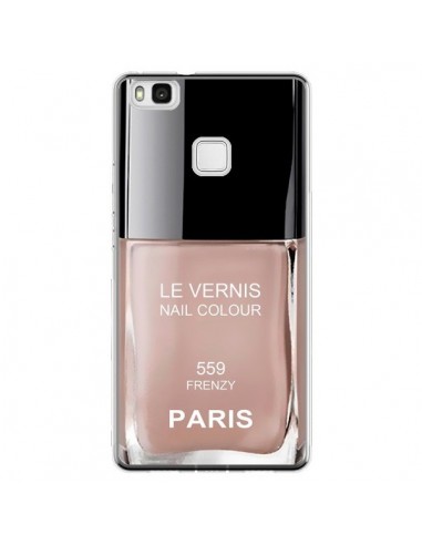 Coque Huawei P9 Lite Vernis Paris Frenzy Beige - Laetitia