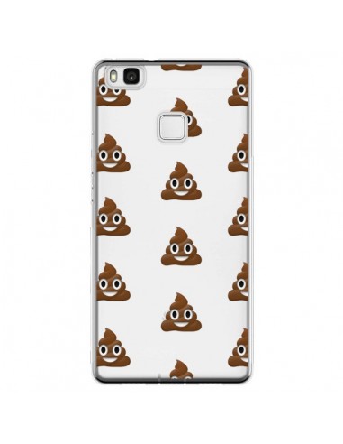 Coque Huawei P9 Lite Shit Poop Emoticone Emoji Transparente - Laetitia