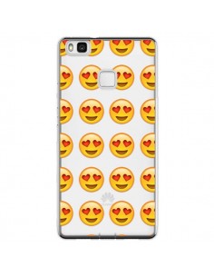 Coque Huawei P9 Lite Love Amoureux Smiley Emoticone Emoji...