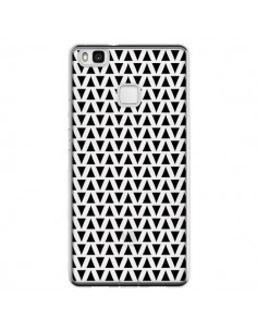Coque Huawei P9 Lite Triangles Romi Azteque Noir...