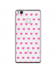 Coque Huawei P9 Lite Coeur Heart Love Amour Rose...