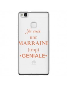 Coque Huawei P9 Lite Je suis une marraine trop géniale...