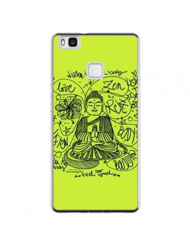 Coque Huawei P9 Lite Buddha Listen to your body Love Zen Relax - Leellouebrigitte