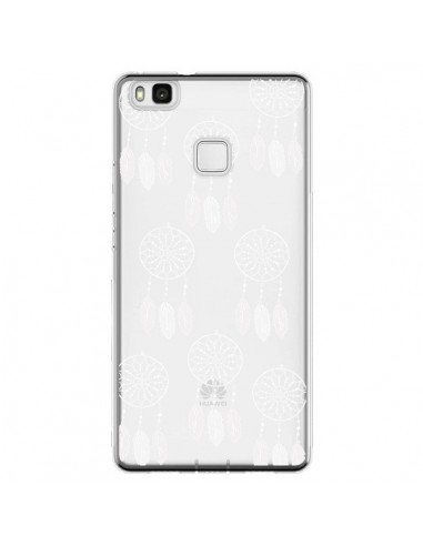 Coque Huawei P9 Lite Attrape Rêves Blanc Dreamcatcher Mini Transparente - Petit Griffin