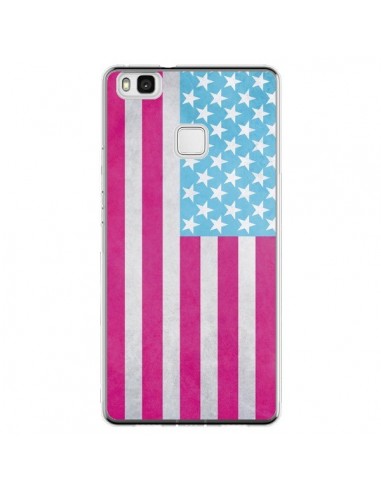 Coque Huawei P9 Lite Drapeau USA Vintage - Mary Nesrala