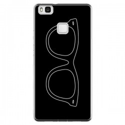 Coque Huawei P9 Lite Lunettes Noires - Mary Nesrala