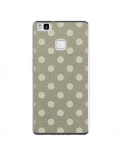 Coque Huawei P9 Lite Pois Polka Camel - Mary Nesrala