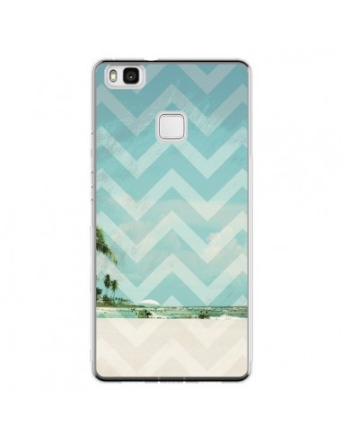 Coque Huawei P9 Lite Chevron Beach Dreams Triangle Azteque - Mary Nesrala