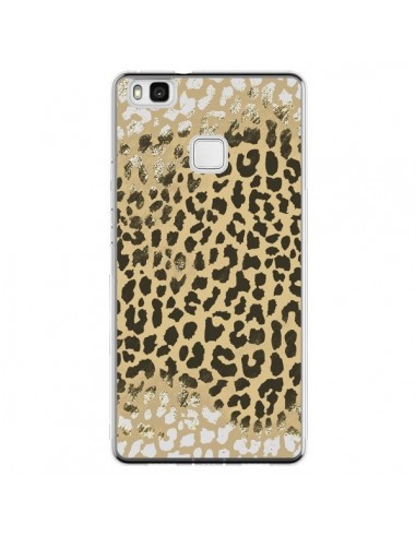 Coque Huawei P9 Lite Leopard Golden Or Doré - Mary Nesrala