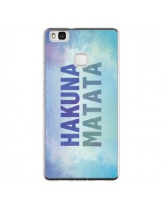 Coque Huawei P9 Lite Hakuna Matata Roi Lion Bleu - Mary...