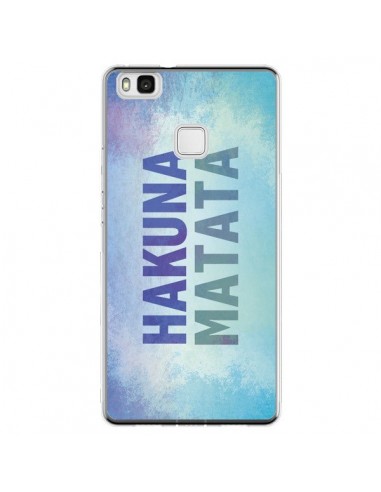 Coque Huawei P9 Lite Hakuna Matata Roi Lion Bleu - Mary Nesrala