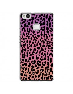 Coque Huawei P9 Lite Leopard Hot Rose Corail - Mary Nesrala
