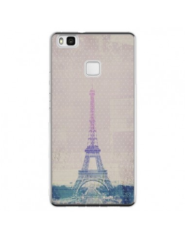 Coque Huawei P9 Lite I love Paris Tour Eiffel - Mary Nesrala