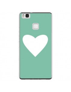 Coque Huawei P9 Lite Coeur Mint Vert - Mary Nesrala