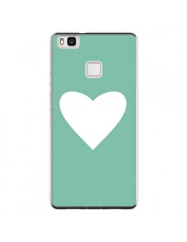 Coque Huawei P9 Lite Coeur Mint Vert - Mary Nesrala