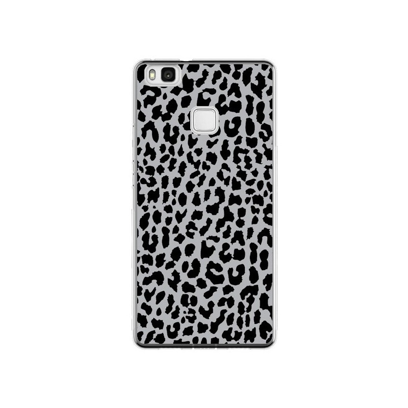 Coque Huawei P9 Lite Leopard Gris Neon - Mary Nesrala