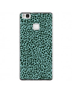 Coque Huawei P9 Lite Leopard Turquoise Neon - Mary Nesrala