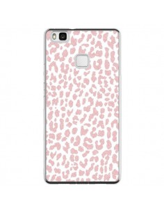 Coque Huawei P9 Lite Leopard Rose Corail - Mary Nesrala