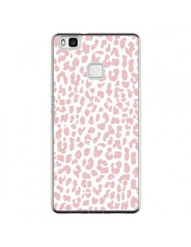 Coque Huawei P9 Lite Leopard Rose Corail - Mary Nesrala