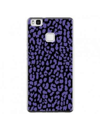 Coque Huawei P9 Lite Leopard Violet - Mary Nesrala