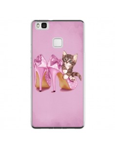 Coque Huawei P9 Lite Chaton Chat Kitten Chaussure Shoes -...