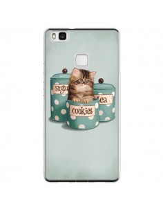 Coque Huawei P9 Lite Chaton Chat Kitten Boite Cookies...