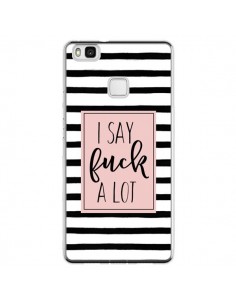 Coque Huawei P9 Lite Say Fuck A Lot Bandes - Maryline...