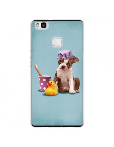 Coque Huawei P9 Lite Chien Dog Canard Fille - Maryline Cazenave