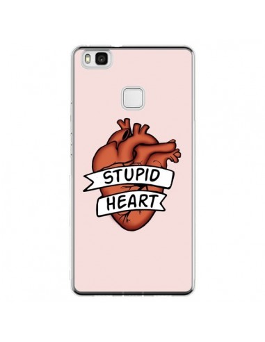 Coque Huawei P9 Lite Stupid Heart Coeur - Maryline Cazenave