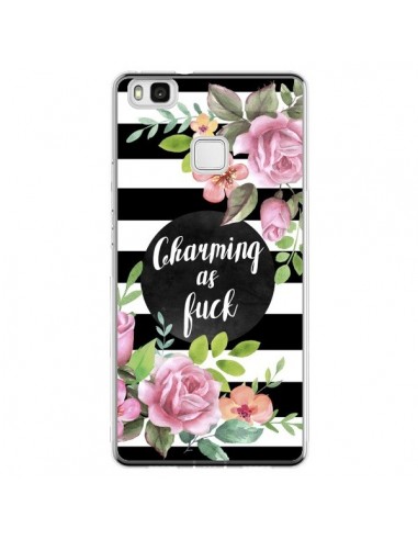 Coque Huawei P9 Lite Charming as Fuck Fleurs - Maryline Cazenave