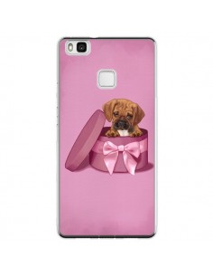 Coque Huawei P9 Lite Chien Dog Boite Noeud Triste -...