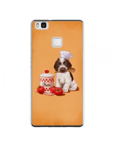 Coque Huawei P9 Lite Chien Dog Pates Pasta Cuisinier - Maryline Cazenave