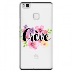Coque Huawei P9 Lite Crève Fleurs Transparente - Maryline...